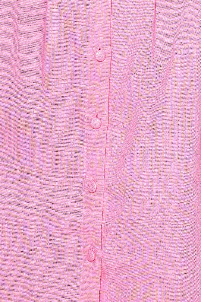 Style Me Your Way Shirt Dress Pink